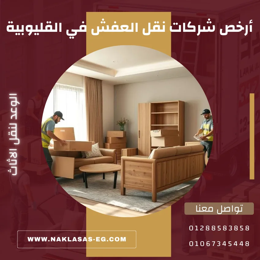 أرخص شركات نقل العفش في القليوبية